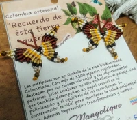 Aretes mariposa