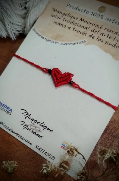 Pulseras de corazón