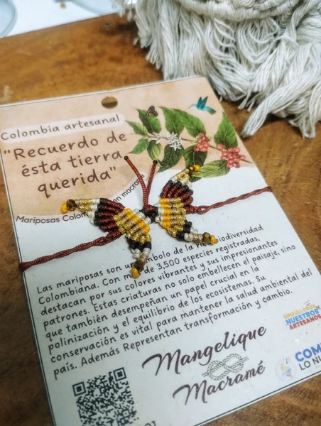 Pulsera mariposa