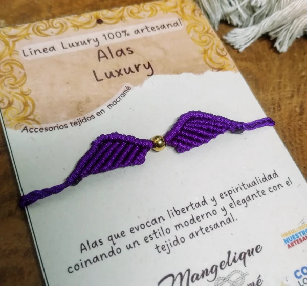 Pulsera Alas Luxury