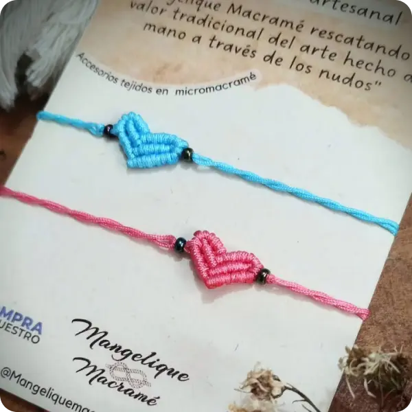 Pulseras de corazón